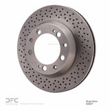 Dynamic Friction 1994-1998 Porsche 911 Rear Drilled Brake Rotor (299x23.8 Vented) by Dynamic Friction Company 620-02027
