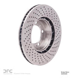 Dynamic Friction 1998-2012 Porsche 911 Left Front Drilled Brake Rotor (318x28 Vented) by Dynamic Friction Company 620-02032D