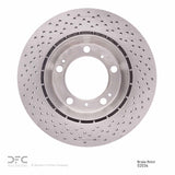 Dynamic Friction 1998-2008 Porsche 911 Rear Drilled Brake Rotor (298x23.83 Vented) by Dynamic Friction Company 620-02034