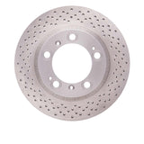 Dynamic Friction 1998-2008 Porsche 911 Rear Drilled Brake Rotor (298x23.83 Vented) by Dynamic Friction Company 620-02034