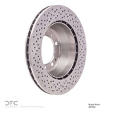 Dynamic Friction 1998-2008 Porsche 911 Rear Drilled Brake Rotor (298x23.83 Vented) by Dynamic Friction Company 620-02034