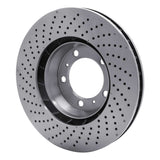 Dynamic Friction 1999-2023 Porsche 718 Boxster Right Front Drilled Brake Rotor (330x34 Vented) by Dynamic Friction Company 620-02035D