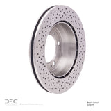 Dynamic Friction 2000-2008 Porsche Cayman Rear Drilled Brake Rotor (299x24 Vented) by Dynamic Friction Company 620-02039