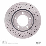 Dynamic Friction 2005-2008 Porsche Boxster Right Front Drilled Brake Rotor (298x24 Vented) by Dynamic Friction Company 620-02042D