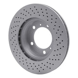 Dynamic Friction 2005-2008 Porsche Cayman Left Front Drilled Brake Rotor (298x24 Vented) by Dynamic Friction Company 620-02043D