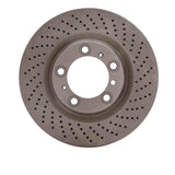 Dynamic Friction 2007-2013 Porsche 911 Right Rear Drilled Brake Rotor (350x28 Vented) by Dynamic Friction Company 620-02048D