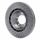 Dynamic Friction 2007-2013 Porsche 911 Right Rear Drilled Brake Rotor (350x28 Vented) by Dynamic Friction Company 620-02048D