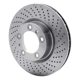 Dynamic Friction 2009-2023 Porsche 911 Right Front Drilled Brake Rotor (330x28 Vented) by Dynamic Friction Company 620-02052D