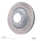 Dynamic Friction 2012-2016 Porsche 911 Right Front Drilled Brake Rotor (340x34 Vented) by Dynamic Friction Company 620-02070D
