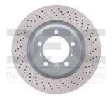 Dynamic Friction 2012-2016 Porsche 911 Right Front Drilled Brake Rotor (340x34 Vented) by Dynamic Friction Company 620-02070D