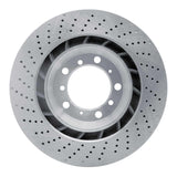 Dynamic Friction 2016-2023 Porsche Boxster Right Rear Drilled Brake Rotor (330x28 Vented) by Dynamic Friction Company 620-02109D