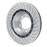 Dynamic Friction 2016-2023 Porsche Boxster Left Rear Drilled Brake Rotor (330x28 Vented) by Dynamic Friction Company 620-02110D