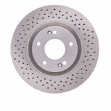 Dynamic Friction 2007-2008 Hyundai Tiburon Front Drilled Brake Rotor (303x26 Vented) by Dynamic Friction Company 620-03026