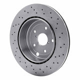 Dynamic Friction 2018-2025 Subaru WRX STI Rear Drilled Brake Rotor (326x20 Vented) by Dynamic Friction Company 620-13042