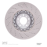 Dynamic Friction 2006-2010 BMW M5 Left Front Drilled Brake Rotor (374x35.9 Vented) by Dynamic Friction Company 620-31072D