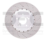 Dynamic Friction 2006-2010 BMW M6 Right Rear Drilled Brake Rotor (370x23.8 Vented) by Dynamic Friction Company 620-31073D