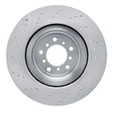 Dynamic Friction 2008-2013 BMW M3 Right Front Drilled Brake Rotor (360x30 Vented) by Dynamic Friction Company 620-31086D