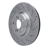 Dynamic Friction 2015-2020 BMW M2 Right Rear Drilled Brake Rotor (370x24 Vented) by Dynamic Friction Company 620-31126D