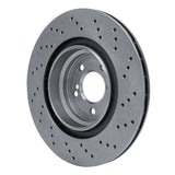 Dynamic Friction 2015-2020 BMW M2 Left Rear Drilled Brake Rotor (370x24 Vented) by Dynamic Friction Company 620-31127D