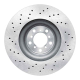 Dynamic Friction 2015-2020 BMW M4 Right Front Drilled Brake Rotor (380x30 Vented) by Dynamic Friction Company 620-31128D