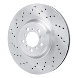 Dynamic Friction 2015-2020 BMW M4 Left Front Drilled Brake Rotor (380x30 Vented) by Dynamic Friction Company 620-31129D