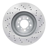 Dynamic Friction 2015-2020 BMW M4 Left Front Drilled Brake Rotor (380x30 Vented) by Dynamic Friction Company 620-31129D