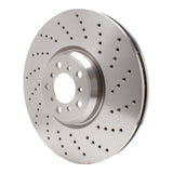 Dynamic Friction 2015-2019 BMW X6 Right Front Drilled Brake Rotor (395x36 Vented) by Dynamic Friction Company 620-31153D