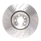 Dynamic Friction 2015-2019 BMW X6 Right Front Drilled Brake Rotor (395x36 Vented) by Dynamic Friction Company 620-31153D