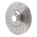 Dynamic Friction 2015-2019 BMW X5 Left Front Drilled Brake Rotor (395x36 Vented) by Dynamic Friction Company 620-31154D