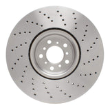 Dynamic Friction 2015-2019 BMW X5 Left Front Drilled Brake Rotor (395x36 Vented) by Dynamic Friction Company 620-31154D