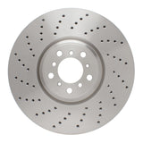 Dynamic Friction 2015-2019 BMW X5 Left Front Drilled Brake Rotor (395x36 Vented) by Dynamic Friction Company 620-31154D