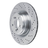 Dynamic Friction 2015-2019 BMW X5 Right Rear Drilled Brake Rotor (385x24 Vented) by Dynamic Friction Company 620-31155D