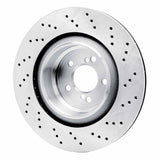 Dynamic Friction 2015-2019 BMW X6 Left Rear Drilled Brake Rotor (385x24 Vented) by Dynamic Friction Company 620-31156D