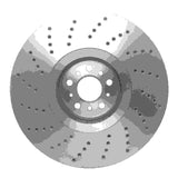 Dynamic Friction 2020-2025 BMW X5 Right Front Drilled Brake Rotor by Dynamic Friction Company 620-31185D