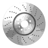 Dynamic Friction 2020-2025 BMW X5 Right Front Drilled Brake Rotor by Dynamic Friction Company 620-31185D