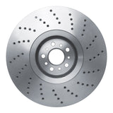 Dynamic Friction 2020-2025 BMW X6 Left Front Drilled Brake Rotor by Dynamic Friction Company 620-31186D