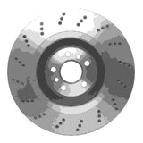 Dynamic Friction 2020-2025 BMW X3 Right Rear Drilled Brake Rotor by Dynamic Friction Company 620-31187D