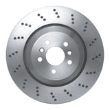Dynamic Friction 2020-2025 BMW X3 Right Rear Drilled Brake Rotor by Dynamic Friction Company 620-31187D