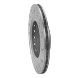 Dynamic Friction 2020-2025 BMW X4 Left Rear Drilled Brake Rotor by Dynamic Friction Company 620-31188D