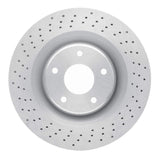 Dynamic Friction 2005-2013 Cadillac XLR Front Drilled Brake Rotor (340x32 Vented) by Dynamic Friction Company 620-46019