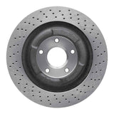 Dynamic Friction 2006-2013 Chevrolet Corvette Front Drilled Brake Rotor (355x32 Vented) by Dynamic Friction Company 620-47034