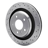 Dynamic Friction 2005-2008 Pontiac Grand Prix Rear Drilled Brake Rotor (305x26 Vented) by Dynamic Friction Company 620-52019