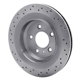 Dynamic Friction 2005-2008 Pontiac Grand Prix Rear Drilled Brake Rotor (305x26 Vented) by Dynamic Friction Company 620-52019