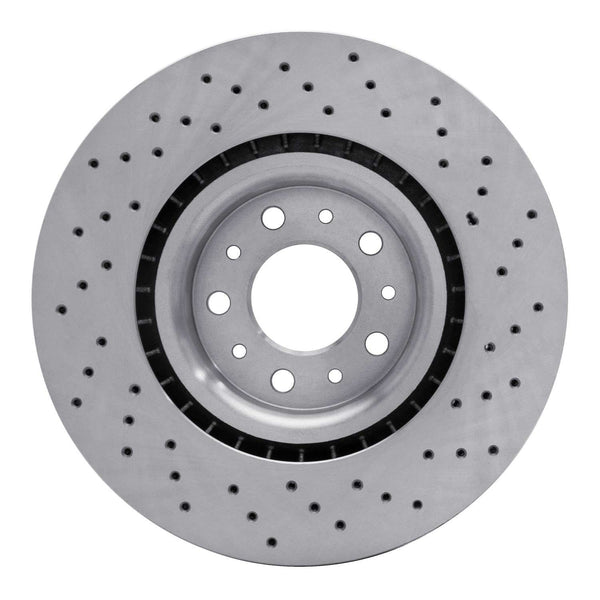 Dynamic Friction 2005-2006 Ford GT Rear Drilled Brake Rotor | 620-54055 ...
