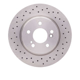 Dynamic Friction 1993-2002 Mercedes-Benz 600SL Rear Drilled Brake Rotor (300x22 Vented) by Dynamic Friction Company 620-63030