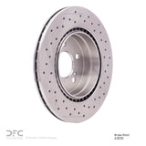 Dynamic Friction 1993-2002 Mercedes-Benz 600SL Rear Drilled Brake Rotor (300x22 Vented) by Dynamic Friction Company 620-63030