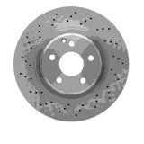 Dynamic Friction 2000-2003 Mercedes-Benz CL500 Front Drilled Brake Rotor (330x32 Vented) by Dynamic Friction Company 620-63033