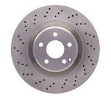 Dynamic Friction 2001-2006 Mercedes-Benz S600 Front Drilled Brake Rotor (345x32 Vented) by Dynamic Friction Company 620-63041