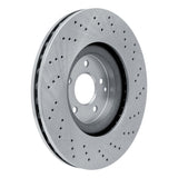 Dynamic Friction 2003-2007 Mercedes-Benz CLK55 AMG Front Drilled Brake Rotor (345x30 Vented) by Dynamic Friction Company 620-63044