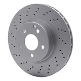 Dynamic Friction 2005-2006 Mercedes-Benz SL500 Front Drilled Brake Rotor (312x28 Vented) by Dynamic Friction Company 620-63052